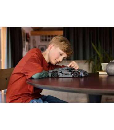 LEGO TECHNIC 42173 Koenigsegg Jesko Absolute Grey Hypercar