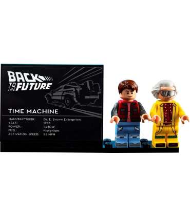 LEGO ICONS 10300 TIME MACHINE FROM BACK TO THE FUTURE
