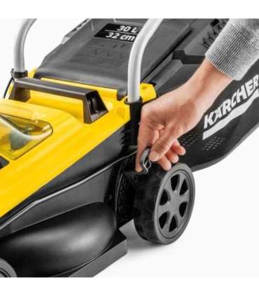 Battery-powered lawnmower KARCHER LMO 2-18 (1.445-400.0) Black, Yellow