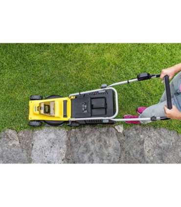Battery-powered lawnmower KARCHER LMO 2-18 (1.445-400.0) Black, Yellow