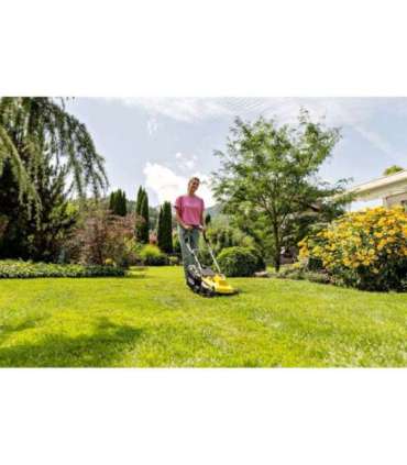 Battery-powered lawnmower KARCHER LMO 2-18 (1.445-400.0) Black, Yellow