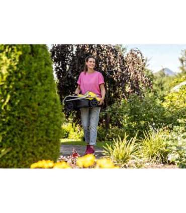 Battery-powered lawnmower KARCHER LMO 2-18 (1.445-400.0) Black, Yellow