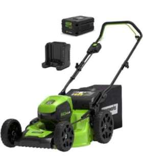Cordless mower 60V 4Ah 46 cm Greenworks GD60LM46HPK4  - 2502807UB