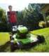 Cordless mower 60V 4Ah 46 cm Greenworks GD60LM46HPK4  - 2502807UB