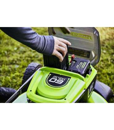 Cordless Lawnmower with Drive 60V 51 cm Greenworks GD60LM51SP - 2514307