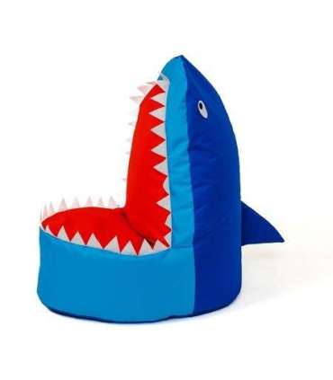 Sako sack pouffe Shark navy blue XXL 100 x 60 cm