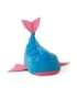 Sako bag pouffe Whale blue-pink L 110 x 80 cm