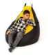Sako bag pouffe Batman black-yellow L 105 x 80 cm