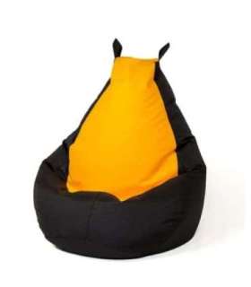 Sako bag pouffe Batman black-yellow XL 130 x 90 cm
