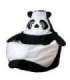 Sako bag pouffe Panda black and white L 105 x 80 cm
