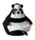 Sako bag pouffe Panda black and white L 105 x 80 cm
