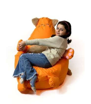 Sack Sako Kitten orange L 105 x 80 cm