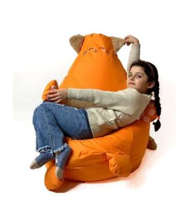 Sack Sako Kitten orange XL 130 x 90 cm