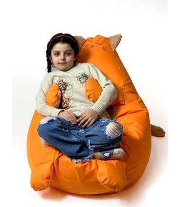 Sack Sako Kitten orange XL 130 x 90 cm
