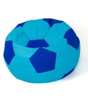 Sako bag pouffe ball blue- cornflower L 80 cm