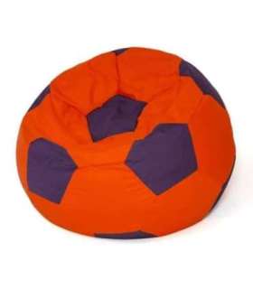 Soccer Sako bag pouffe red-purple XL 120 cm