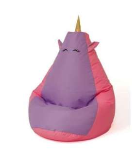Sako bag pouf Unicorn pink-purple XXL 140 x 100 cm