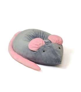 Sako bag pouffe Mouse grey-pink L 110 x 80 cm