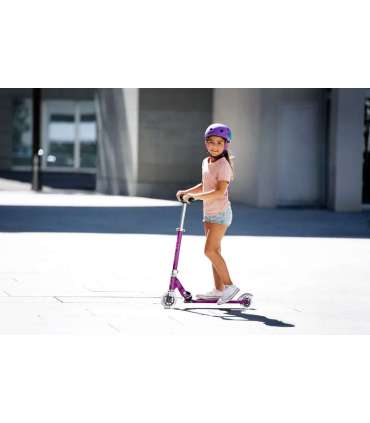 Micro three-wheeled children's scooter Mini Deluxe Pink