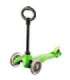 Micro three-wheeled scooter/rider Mini 3in1 Deluxe Green