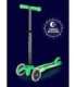 Mini Micro Deluxe Glow LED Plus Icy Lime scooter