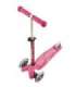 Micro three-wheeled scooter/rider Mini 3in1 Deluxe Pink
