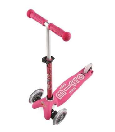 Micro three-wheeled scooter/rider Mini 3in1 Deluxe Pink