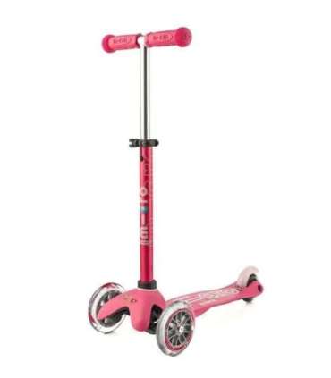 Micro three-wheeled scooter/rider Mini 3in1 Deluxe Pink