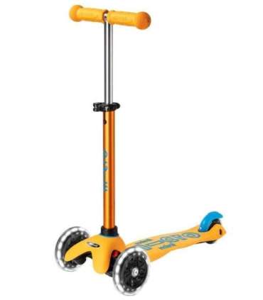 Micro Mini Deluxe Apricot LED scooter