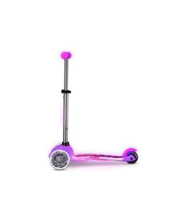 Mini Micro Deluxe Glow LED Plus Frosty Pink scooter