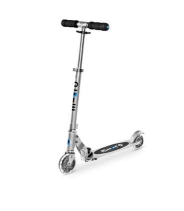 Micro hulajnoga Sprite LED Silver Matt