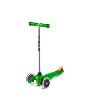 Mini Micro Classic Green (LED) scooter
