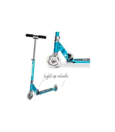 Micro Mobility Micro Sprite LED Ocean Blue Youth Classic scooter