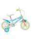 TOIMSA children's bicycle Bluey 12” Blue and lime blue