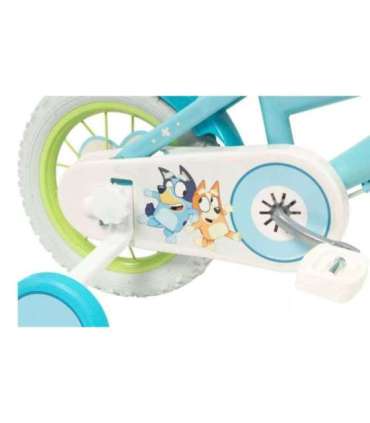 TOIMSA children's bicycle Bluey 12” Blue and lime blue