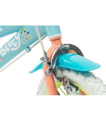 TOIMSA children's bicycle Bluey 12” Blue and lime blue