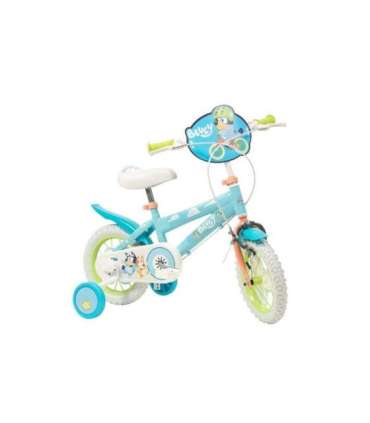 TOIMSA children's bicycle Bluey 12” Blue and lime blue