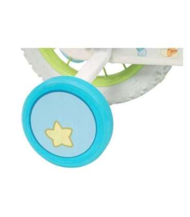 TOIMSA children's bicycle Bluey 12” Blue and lime blue