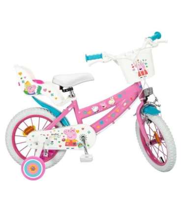 Children's bicycle 14" Peppa Pig pink 1495 TOIMSA