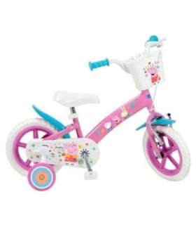 Children's bicycle 12" Peppa Pig pink 1195 Pink TOIMSA