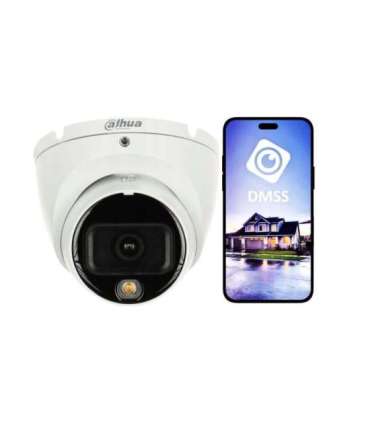 IP Camera DAHUA IPC-HDW1639T-A-IL-0280B-S6 White