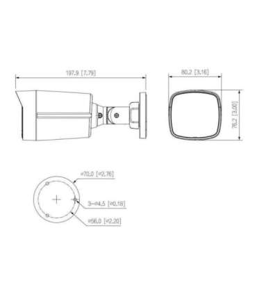 IP CAMERA DAHUA IPC-HFW1239TL1-A-IL-0280B