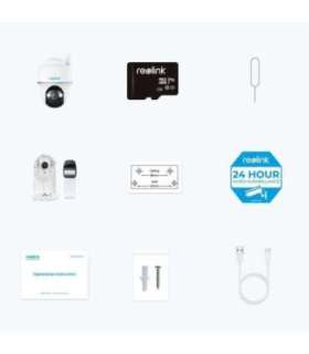 Reolink Go Series G430 - 5MP Outdoor Battery Camera, 4G LTE Network, Person/Vehicle/Animal Detection, 355° Pan & 140°