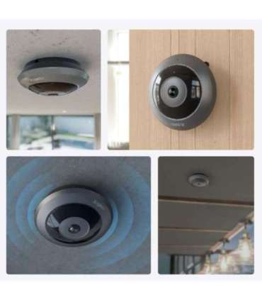 Reolink Fisheye Series W520 - 6MP Indoor Fisheye Wi-Fi Camera, 360° View, Multiple Display Modes, Person Detection