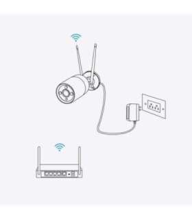 Reolink Duo Series W730 - 4K Outdoor Wi-Fi Camera, Dual-Lens, 180° Panoramic View, Person/Vehicle/Animal Detection