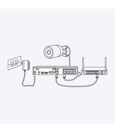 Reolink P430 - 4K Outdoor Camera, PoE, 5X Optical Zoom, Person/Vehicle/Animal Detection, Color Night Vision