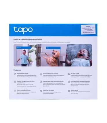 TP-Link Tapo Pan/Tilt AI Home Security Wi-Fi Camera