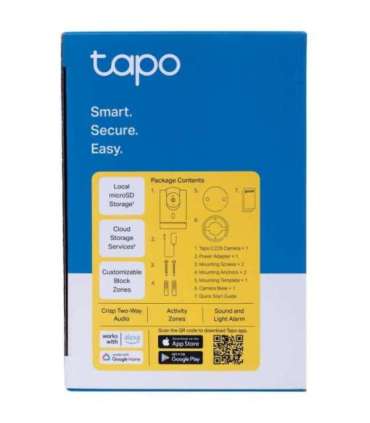 TP-Link Tapo Pan/Tilt AI Home Security Wi-Fi Camera