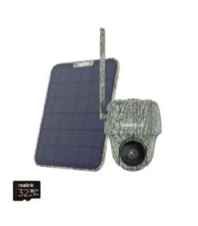 Reolink Go Series G450 with Solar Panel 2 - 4K 4G LTE PT Wildlife Cam, Animal Detection & Recognition, 360° View, 32GB
