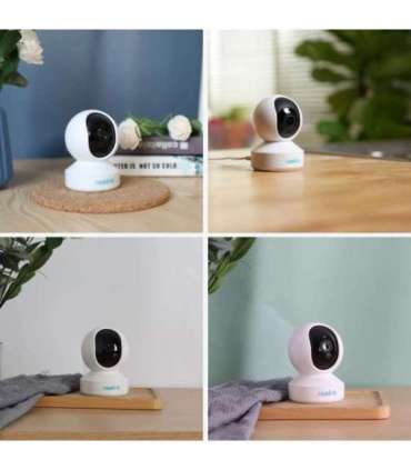 Reolink E Series E320 - 3MP Indoor Security Camera, Pan & Tilt, Person/Pet Detection, Easy Setup, 2.4 GHz Wi-Fi